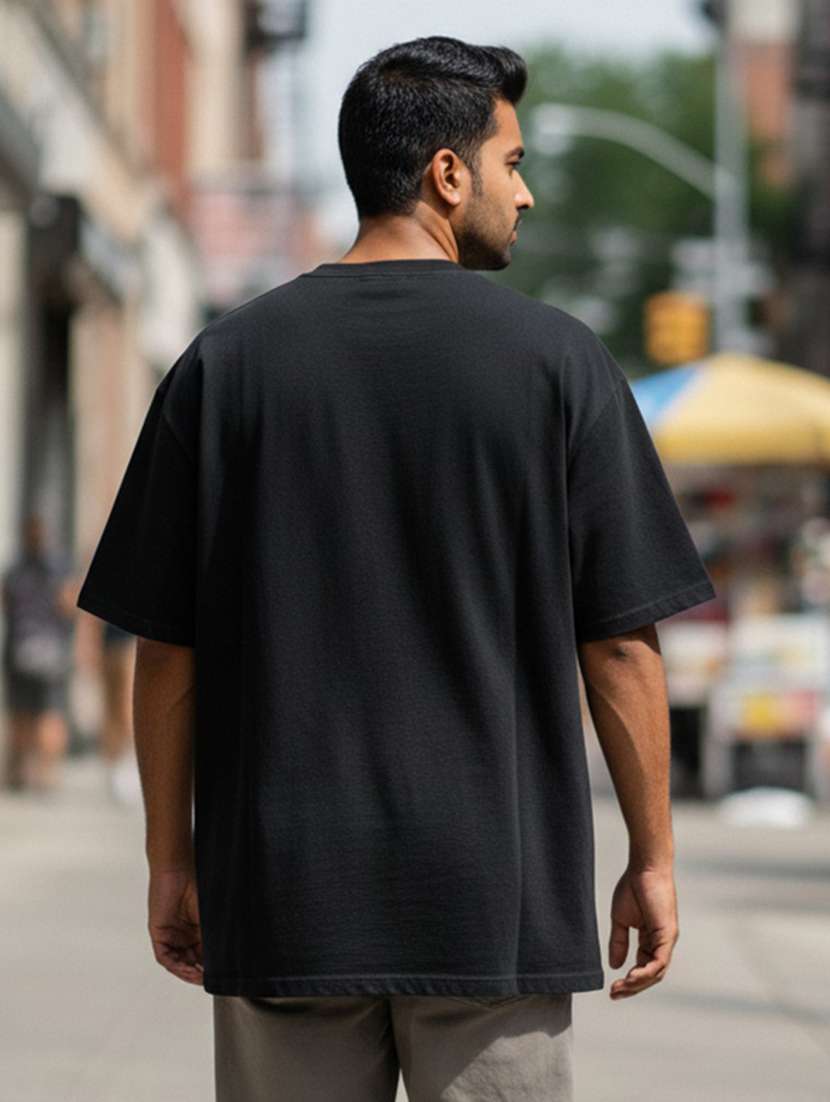 men graphic short sleeve oversized t-shirt - 22449748 -  Standard Image - 1