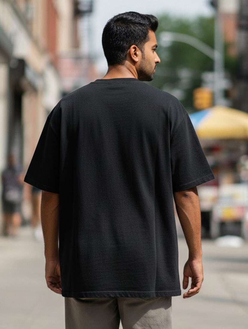 Men Graphic Short Sleeve Oversized T-shirt - 22449760 -  Standard Image - 1