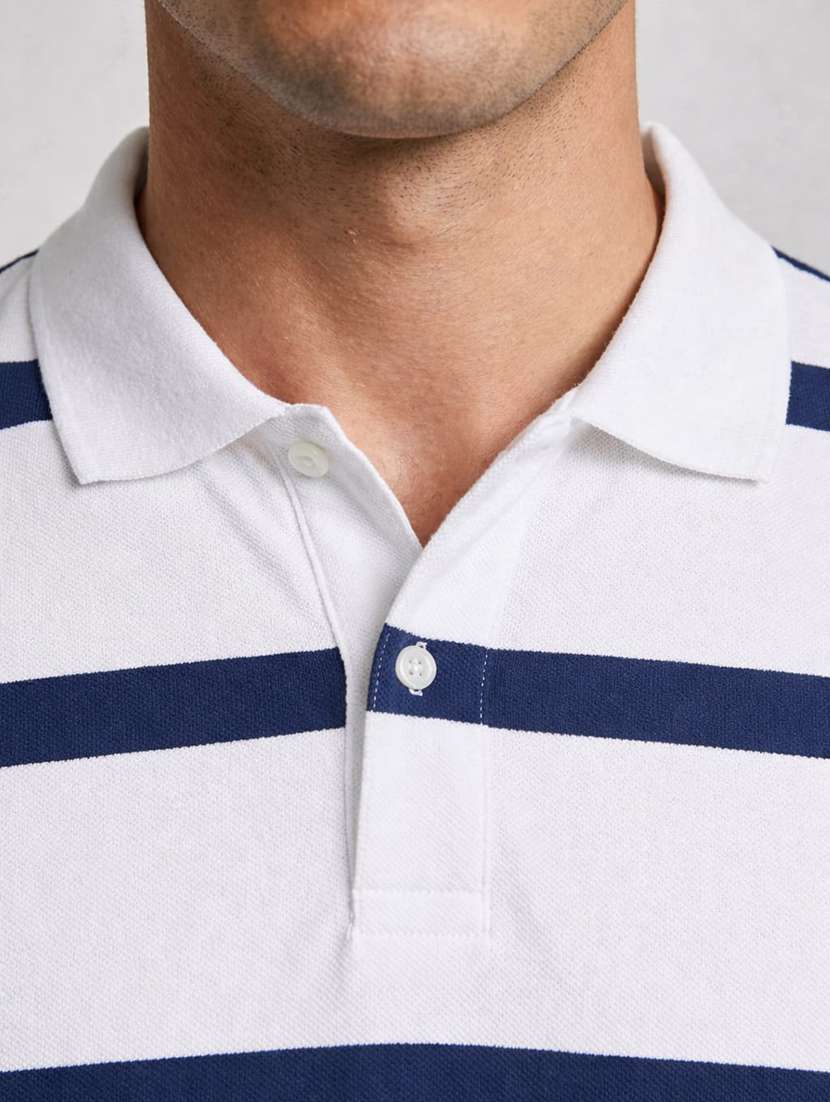 men striped polo t-shirt - 22449884 -  Standard Image - 1