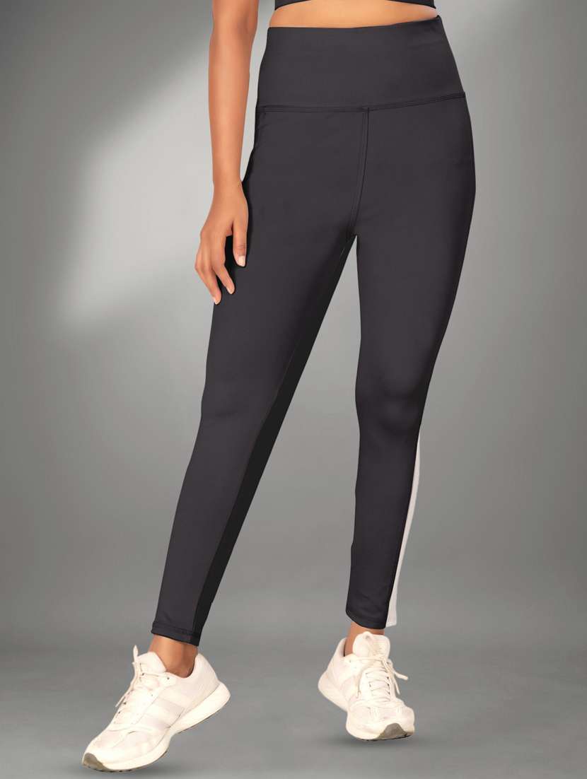 women pack of 2 mid rise yoga pants - 22450086 -  Standard Image - 1