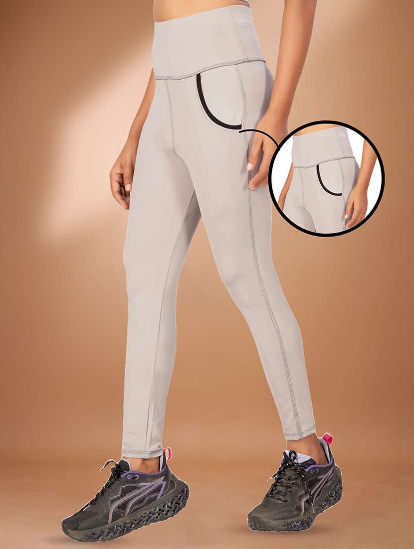 women multi colored polyester track pant - 22450147 -  Standard Image - 4