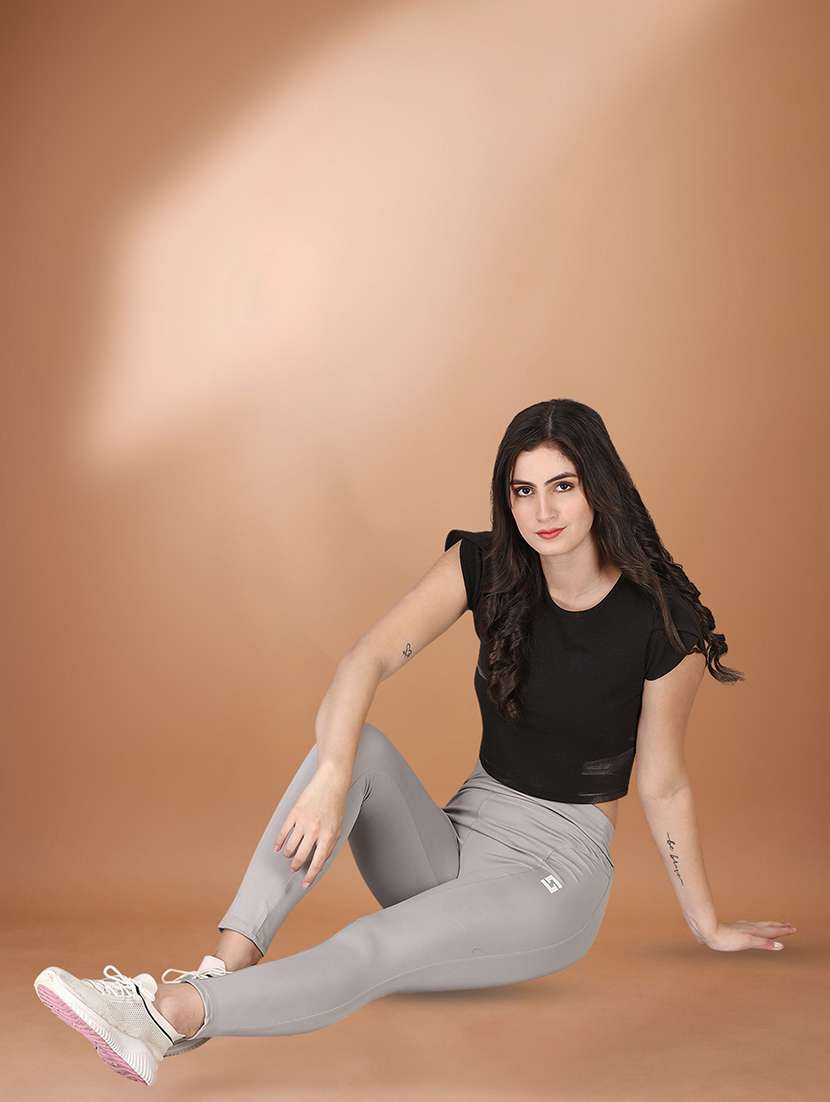 women multi colored polyester track pant - 22450150 -  Standard Image - 4
