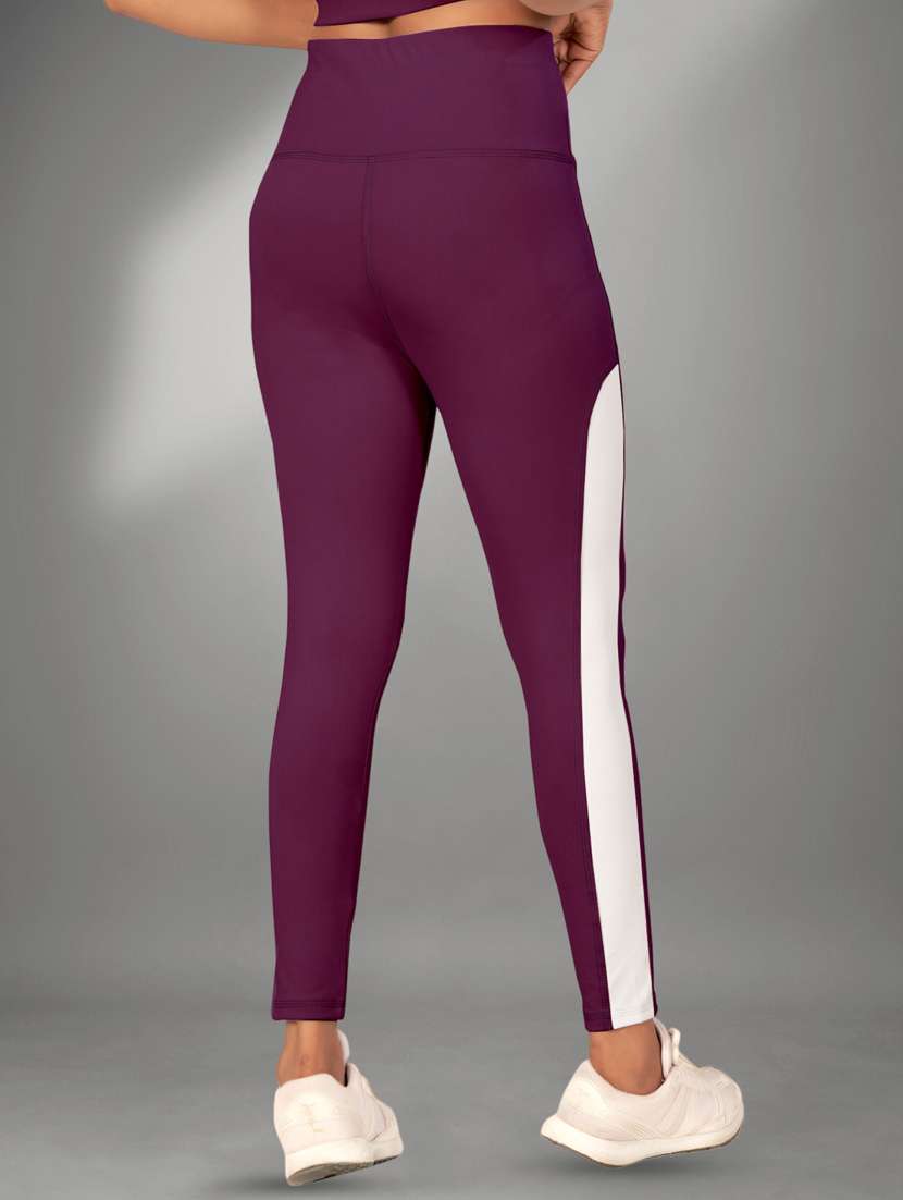 women black polyester track pant - 22450152 -  Standard Image - 4