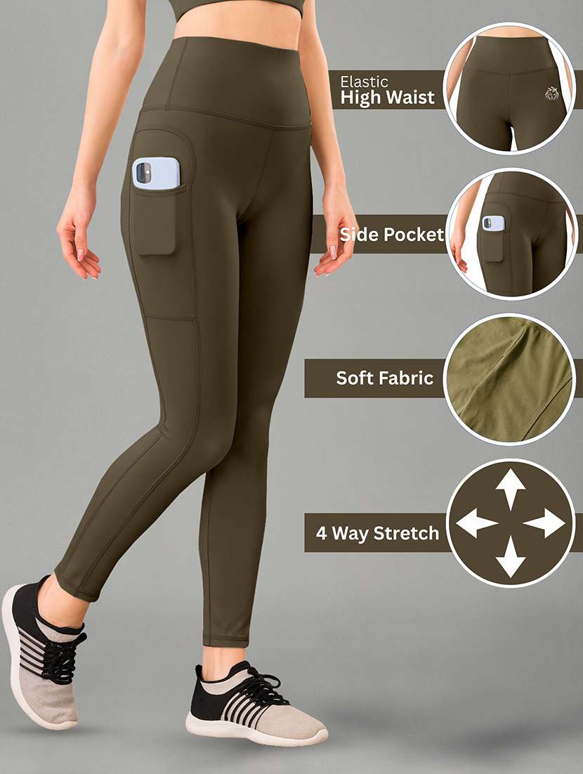 women purple polyester track pant - 22450155 -  Standard Image - 4