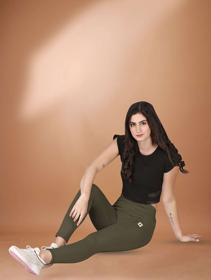 women multi colored polyester track pant - 22450159 -  Standard Image - 4