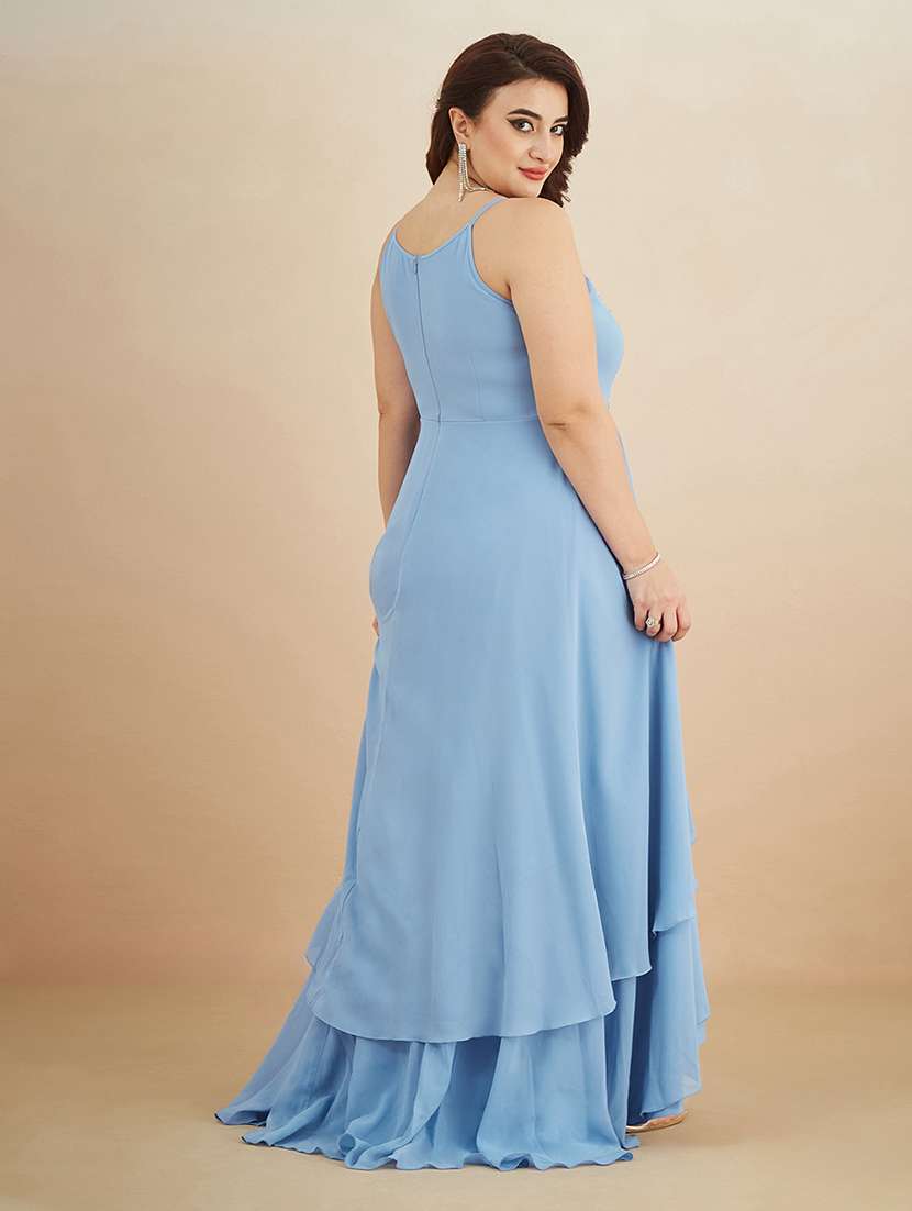women sequined sleeveless layered dress - 22450506 -  Standard Image - 4