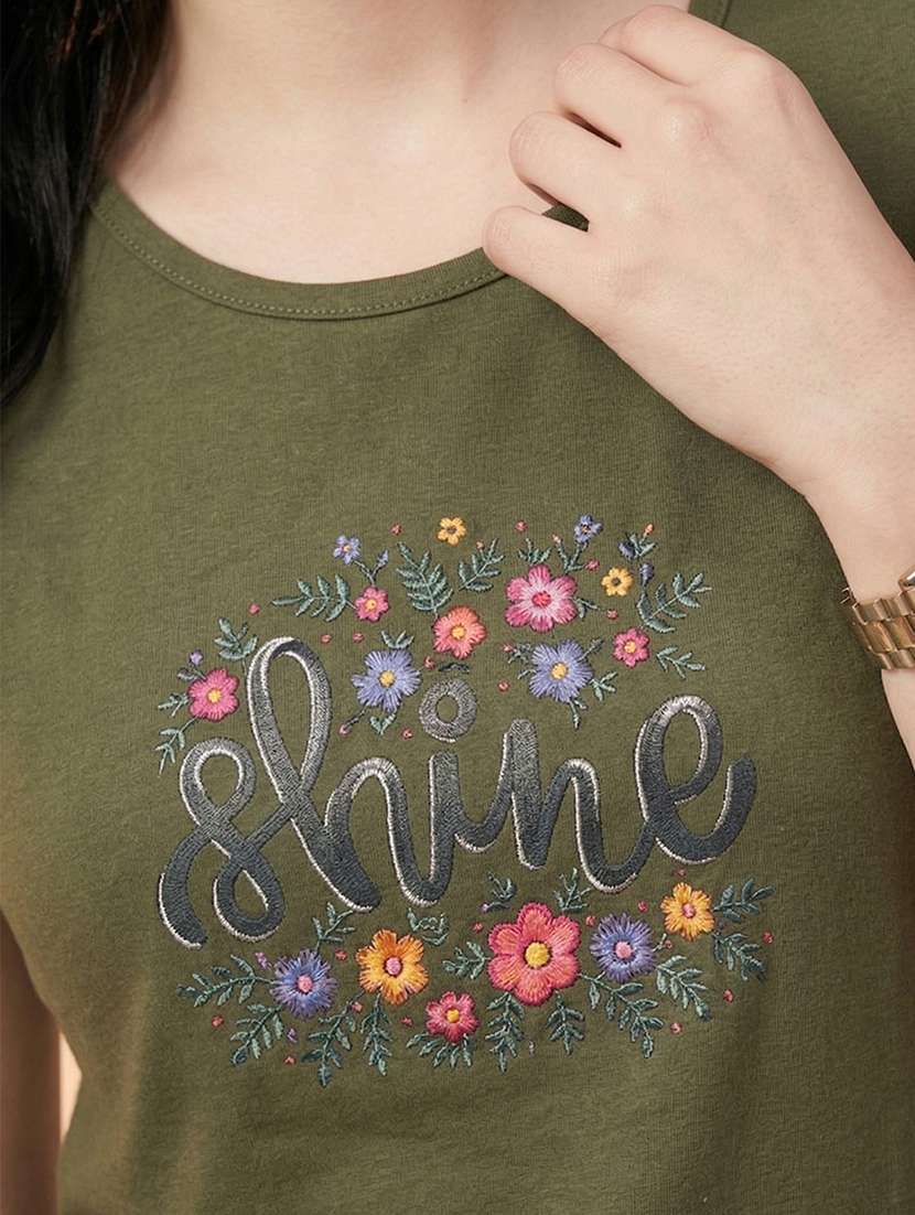 women printed short sleeve loungewear t-shirt - 22451193 -  Standard Image - 1