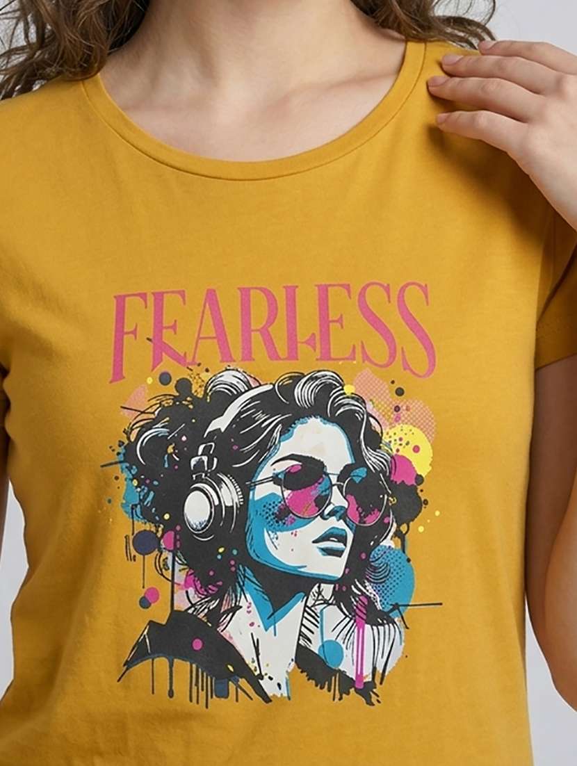 women printed short sleeve loungewear t-shirt - 22451210 -  Standard Image - 1