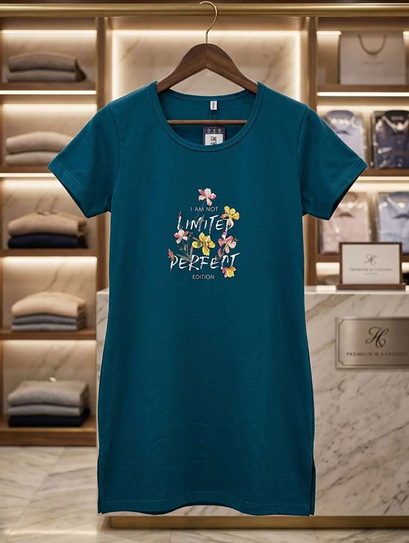 women printed short sleeve loungewear t-shirt - 22451233 -  Standard Image - 4