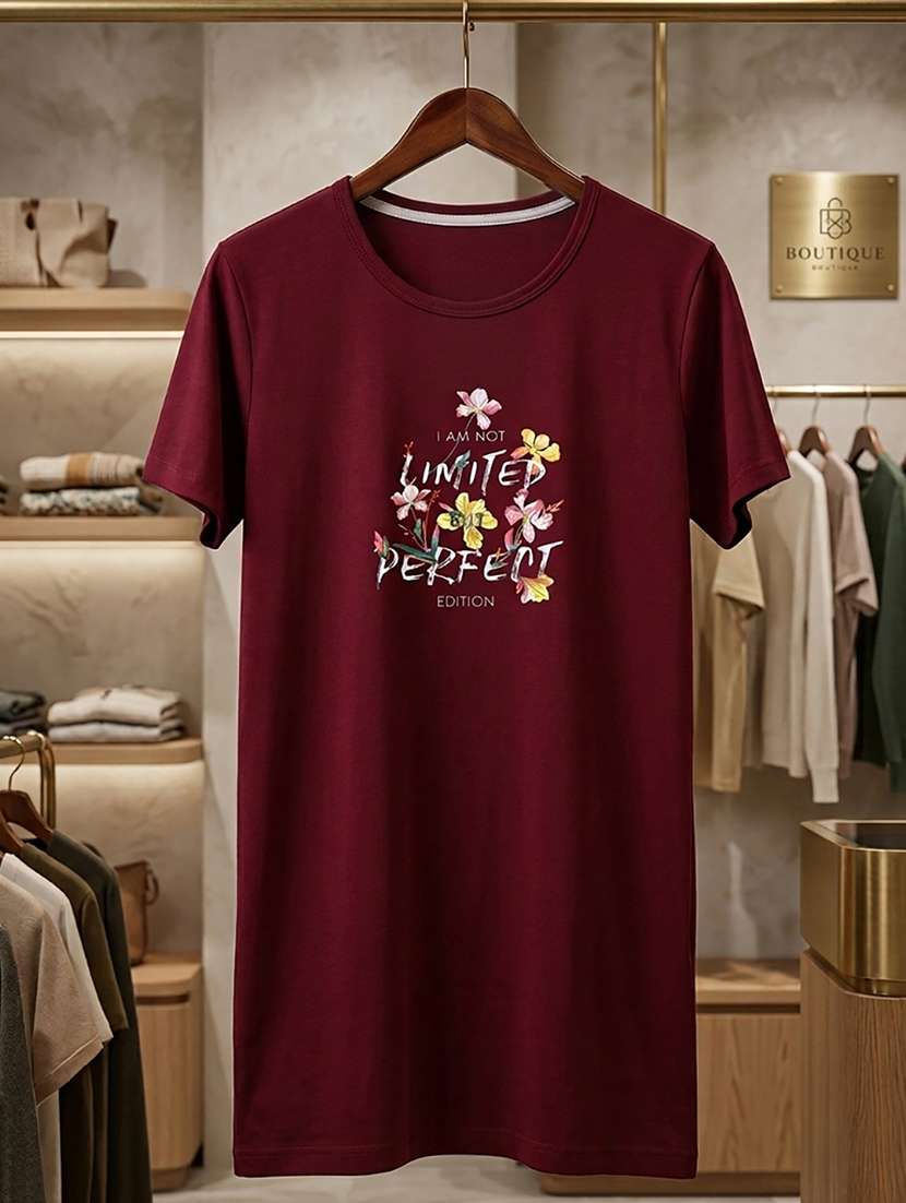 women printed short sleeve loungewear t-shirt - 22451235 -  Standard Image - 4