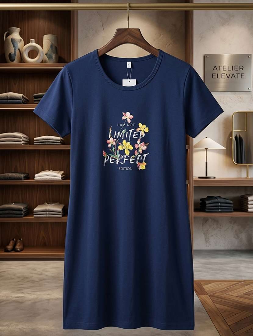women printed short sleeve loungewear t-shirt - 22451236 -  Standard Image - 4