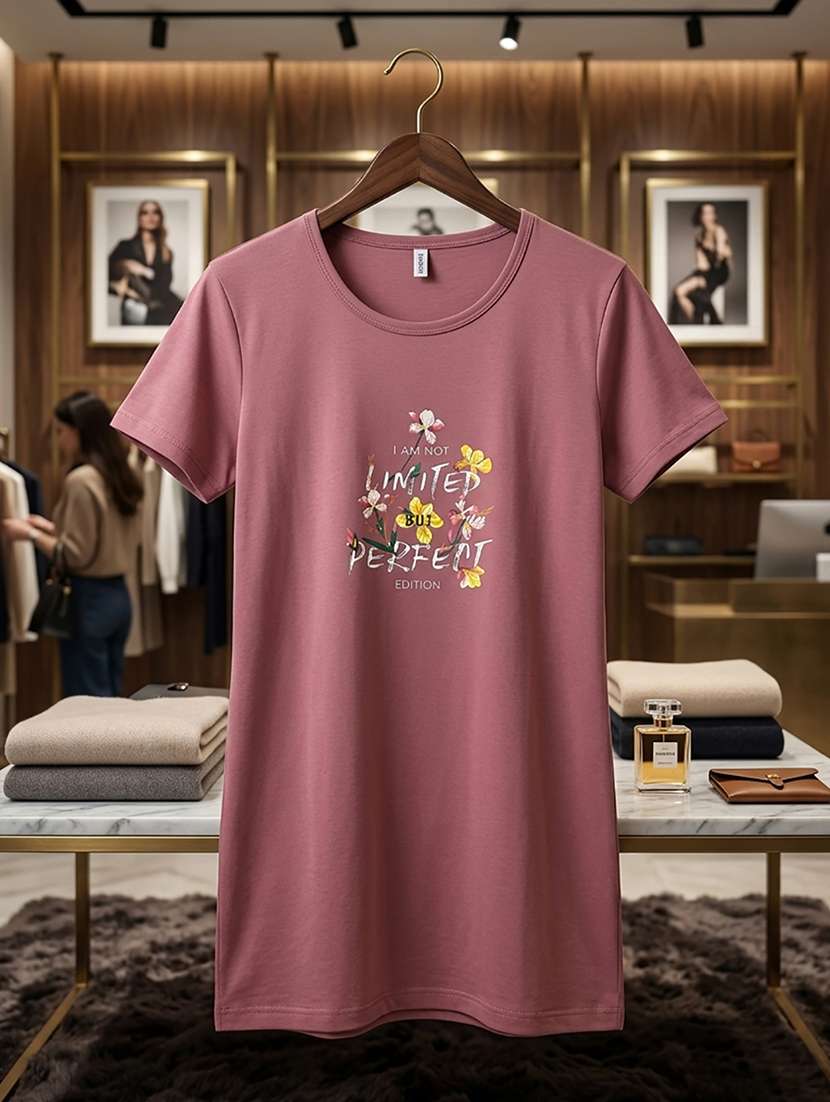women printed short sleeve loungewear t-shirt - 22451237 -  Standard Image - 4