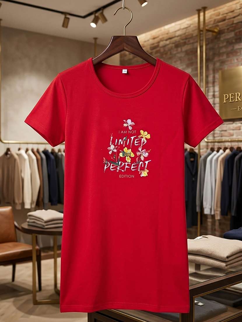 women printed short sleeve loungewear t-shirt - 22451238 -  Standard Image - 4