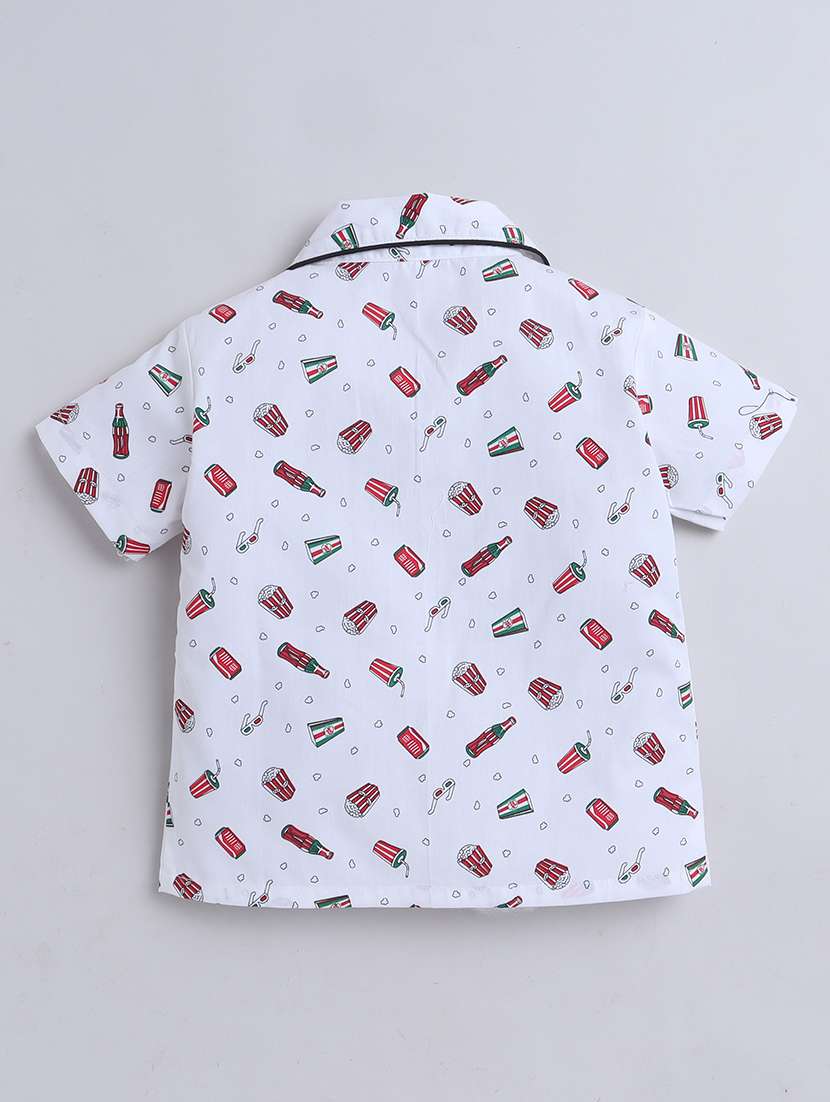 boys white cotton kurta sets kurtas & kurta set - 22451294 -  Standard Image - 1