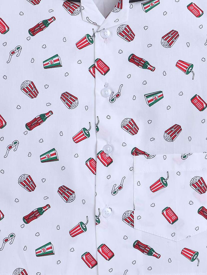 boys white cotton kurta sets kurtas & kurta set - 22451294 -  Standard Image - 4