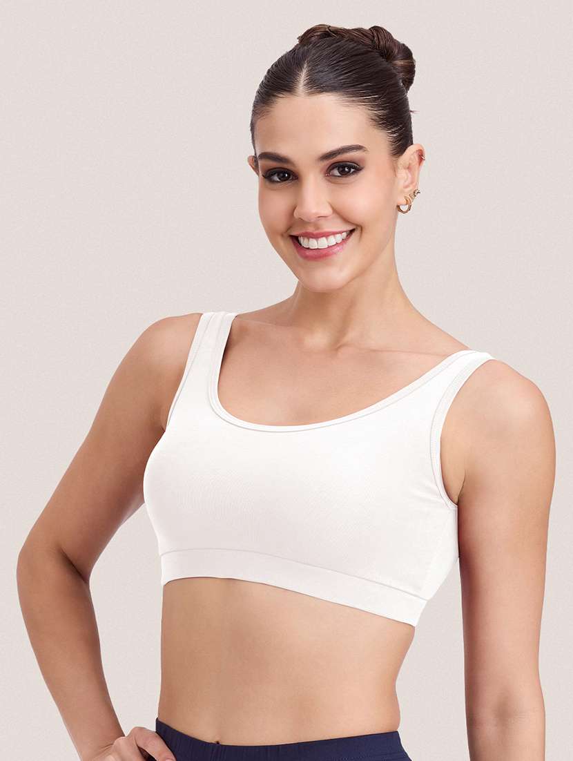 women pack of 2 solid full coverage sports bra - 22451528 -  Standard Image - 4