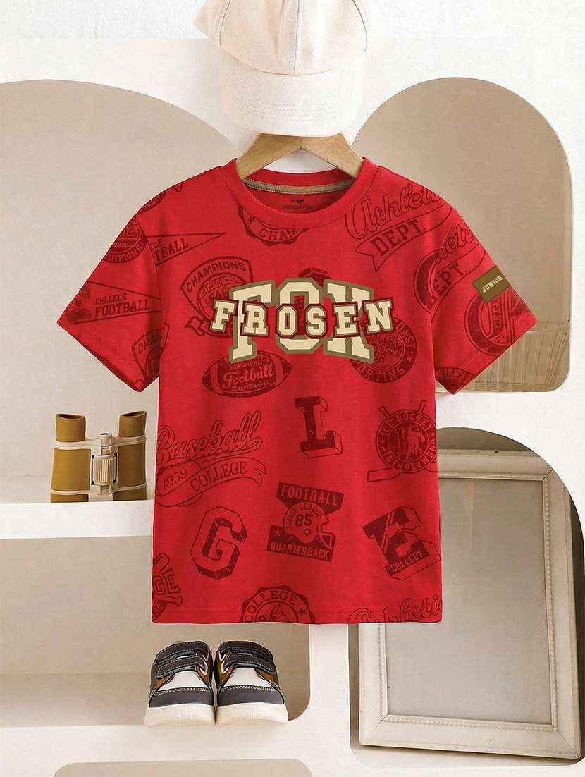 boys pack of 2 printed short sleeve t-shirt - 22451630 -  Standard Image - 1