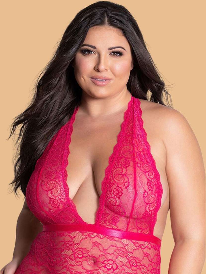 women solid pink nylon camisole - 22451694 -  Standard Image - 1