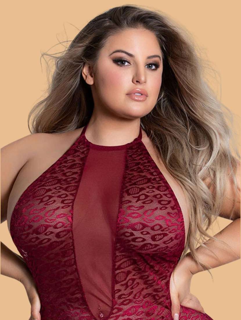 women solid maroon nylon camisole - 22451697 -  Standard Image - 1