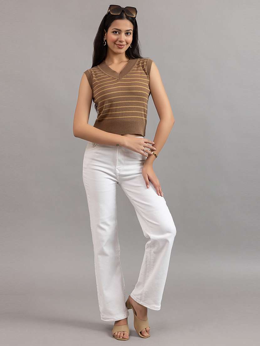 women striped sleeveless t-shirt - 22451928 -  Standard Image - 6