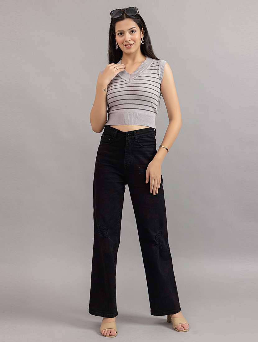 women striped sleeveless t-shirt - 22451932 -  Standard Image - 4