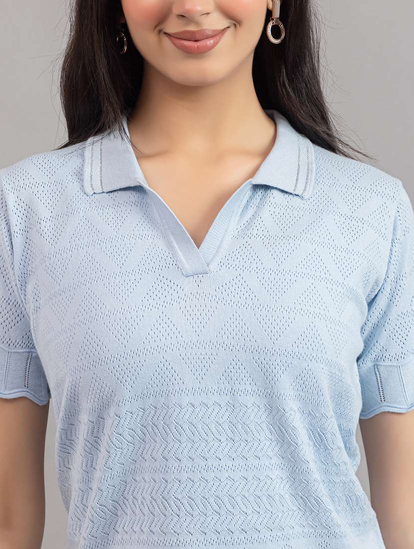 women self designed short sleeve t-shirt - 22451937 -  Standard Image - 1
