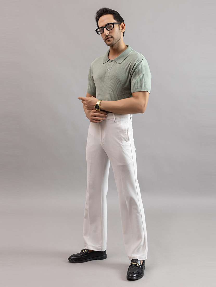 men green cotton plain t-shirt - 22451986 -  Standard Image - 6