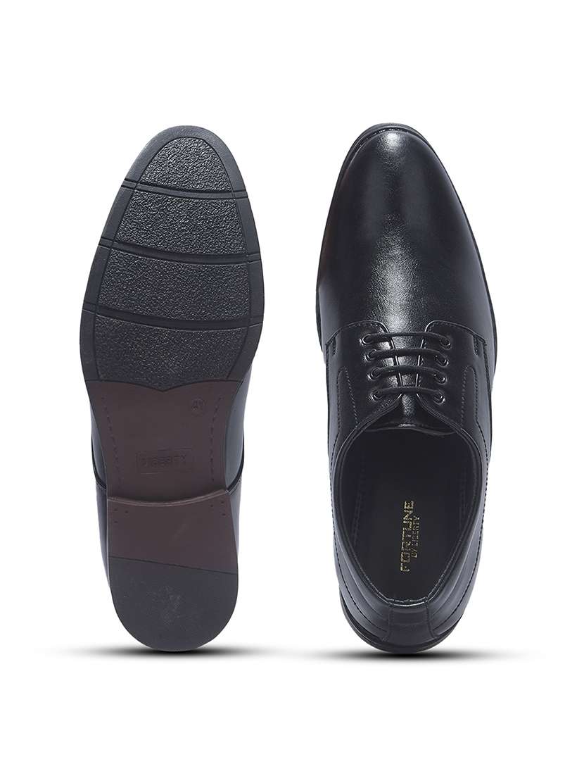 men solid lace up derby - 22452010 -  Standard Image - 4