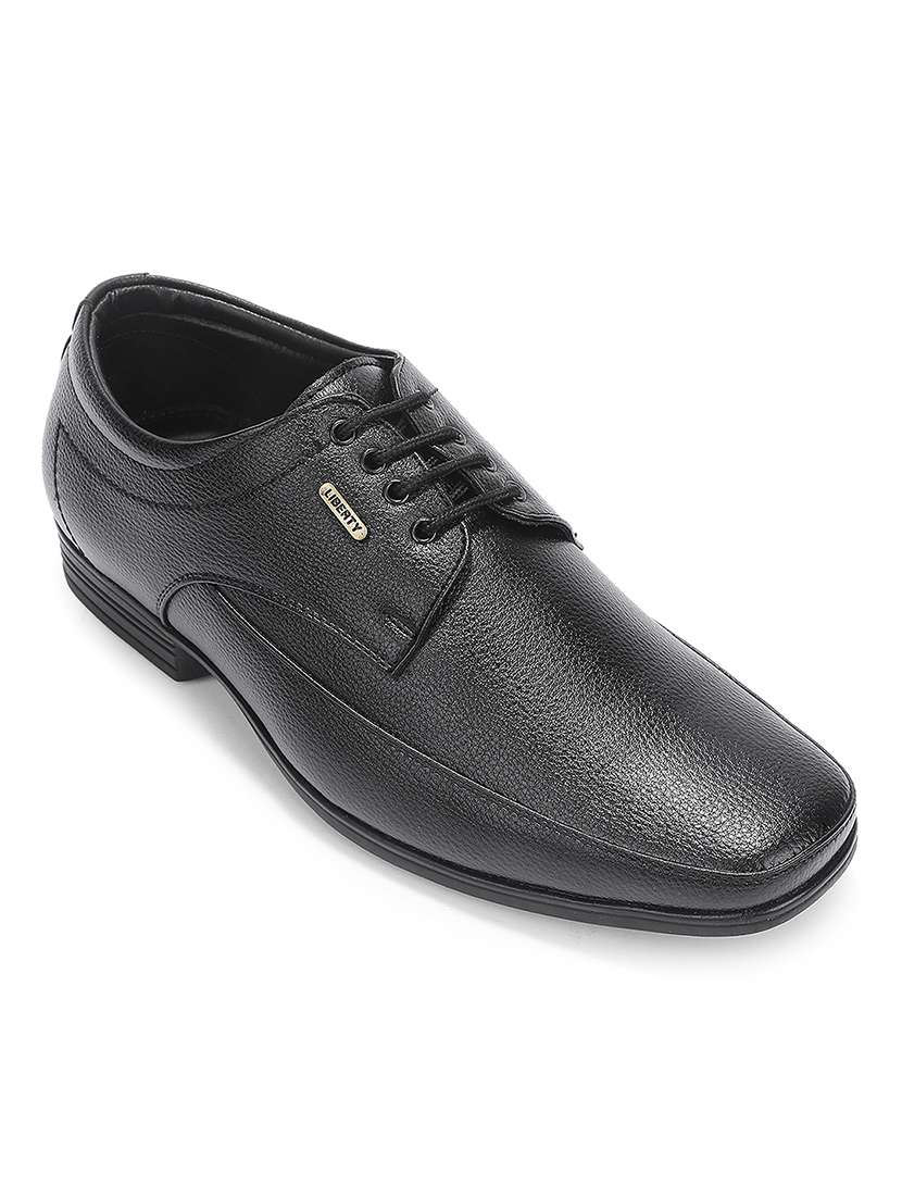 men solid lace up derby - 22452012 -  Standard Image - 1