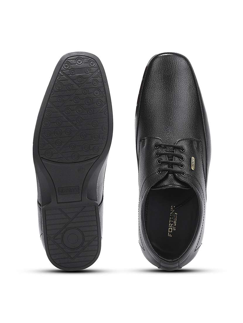 men solid lace up derby - 22452012 -  Standard Image - 4