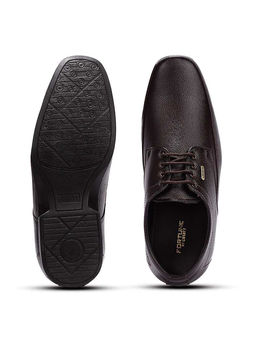 men solid lace up derby - 22452013 -  Standard Image - 4