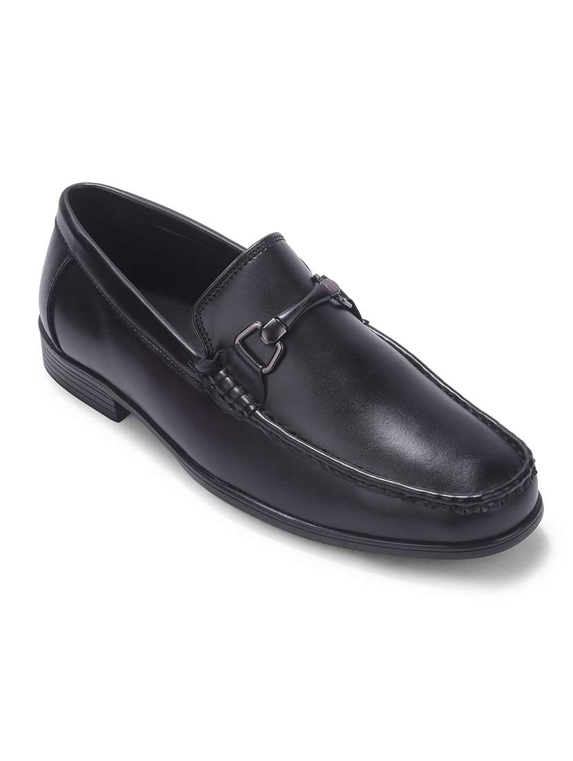 men solid slip on horsebit loafer - 22452022 -  Standard Image - 1