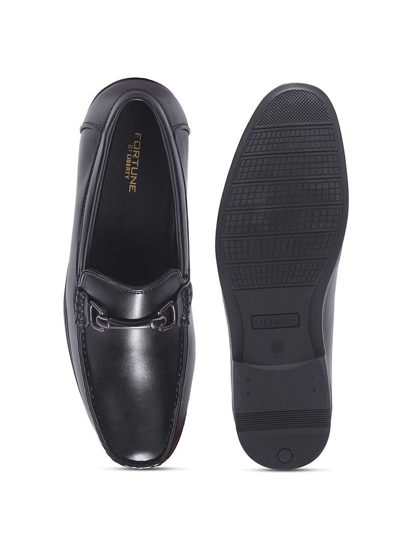 men solid slip on horsebit loafer - 22452022 -  Standard Image - 4
