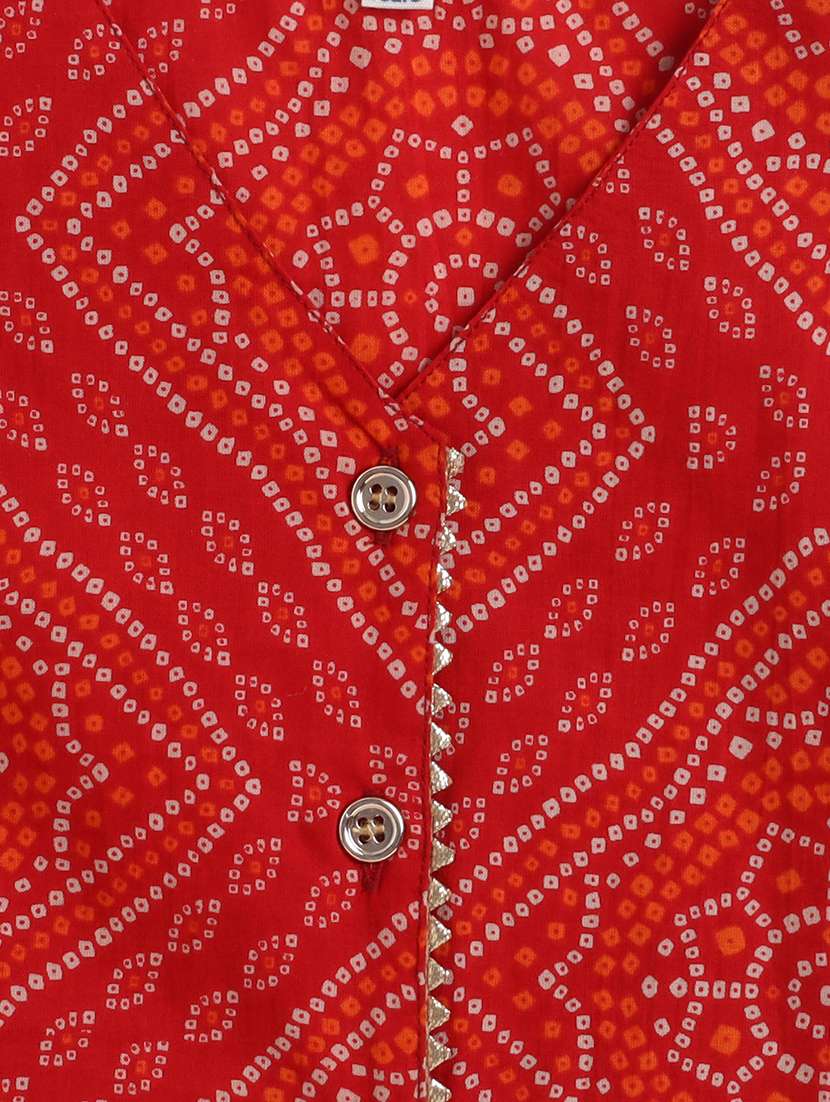 girl red stretch sequin fabric tiered dress dress - 22452059 -  Standard Image - 4