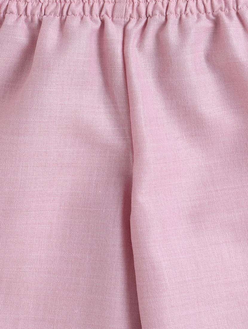 girls pink polyester suit set - 22452116 -  Standard Image - 4