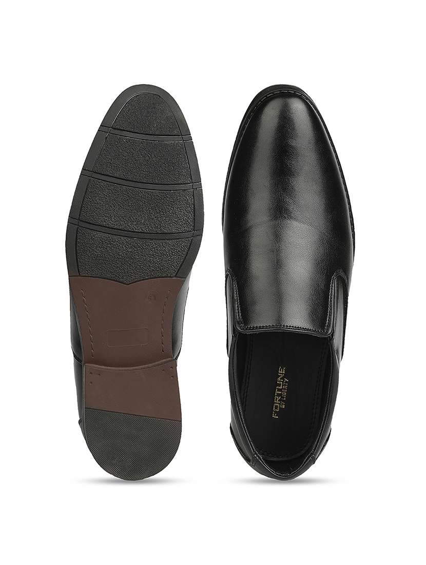 men solid slip on mocassin - 22452130 -  Standard Image - 4