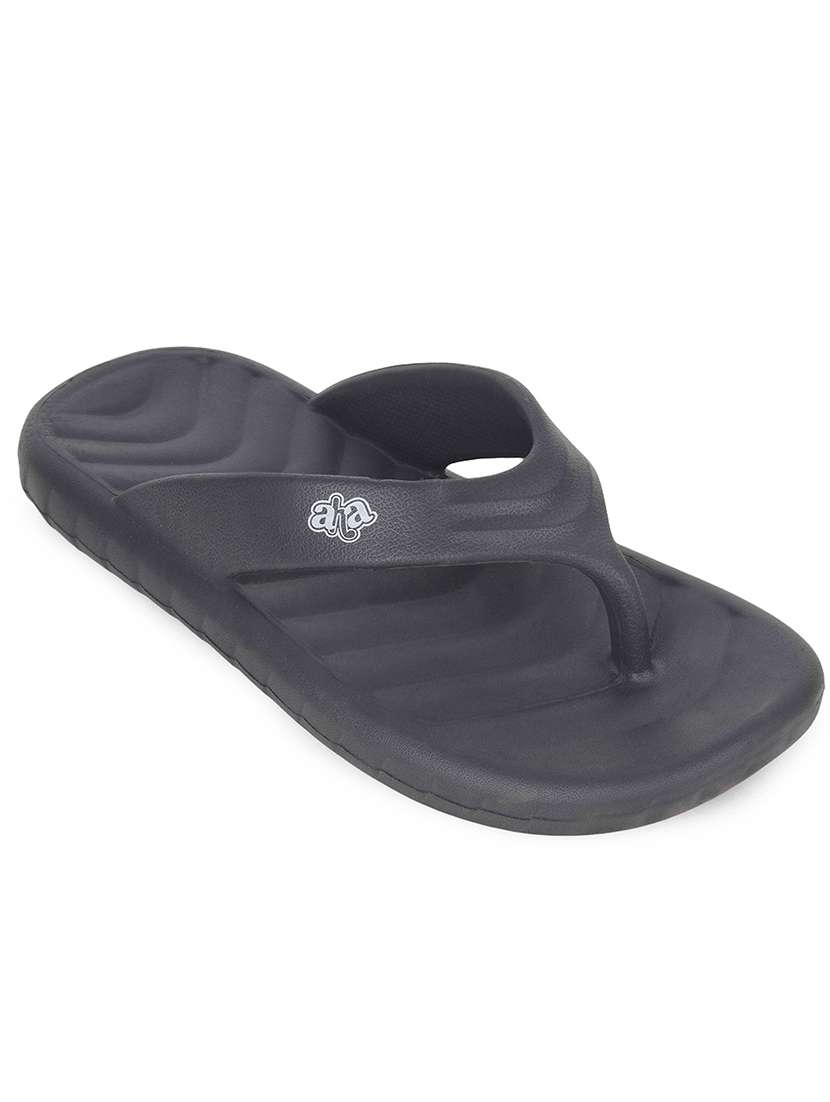 men solid toe seperator slipper - 22452335 -  Standard Image - 1