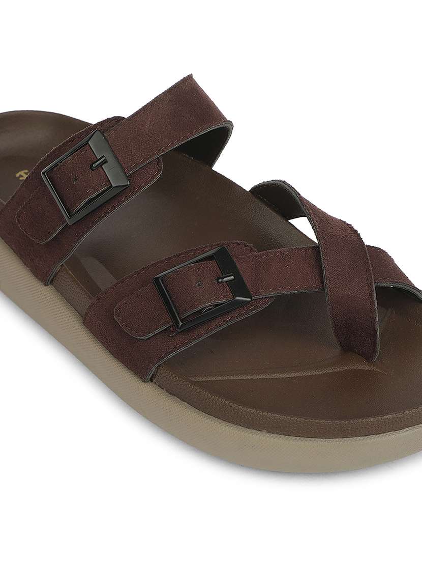 men solid toe seperator slipper - 22452347 -  Standard Image - 4