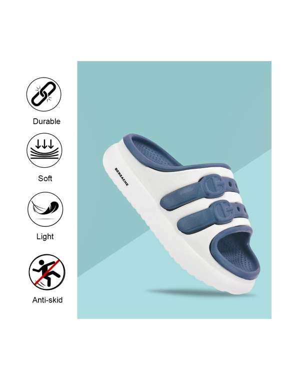 kids white eva slippers & flip flop - 22452358 -  Standard Image - 4