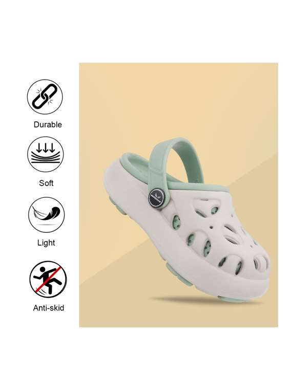 kids beige eva comfort sandals & floater - 22452376 -  Standard Image - 4
