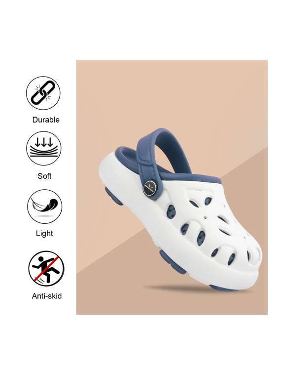 kids white eva comfort sandals & floater - 22452378 -  Standard Image - 4