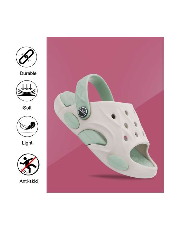 kids beige eva comfort sandals & floater - 22452379 -  Standard Image - 4