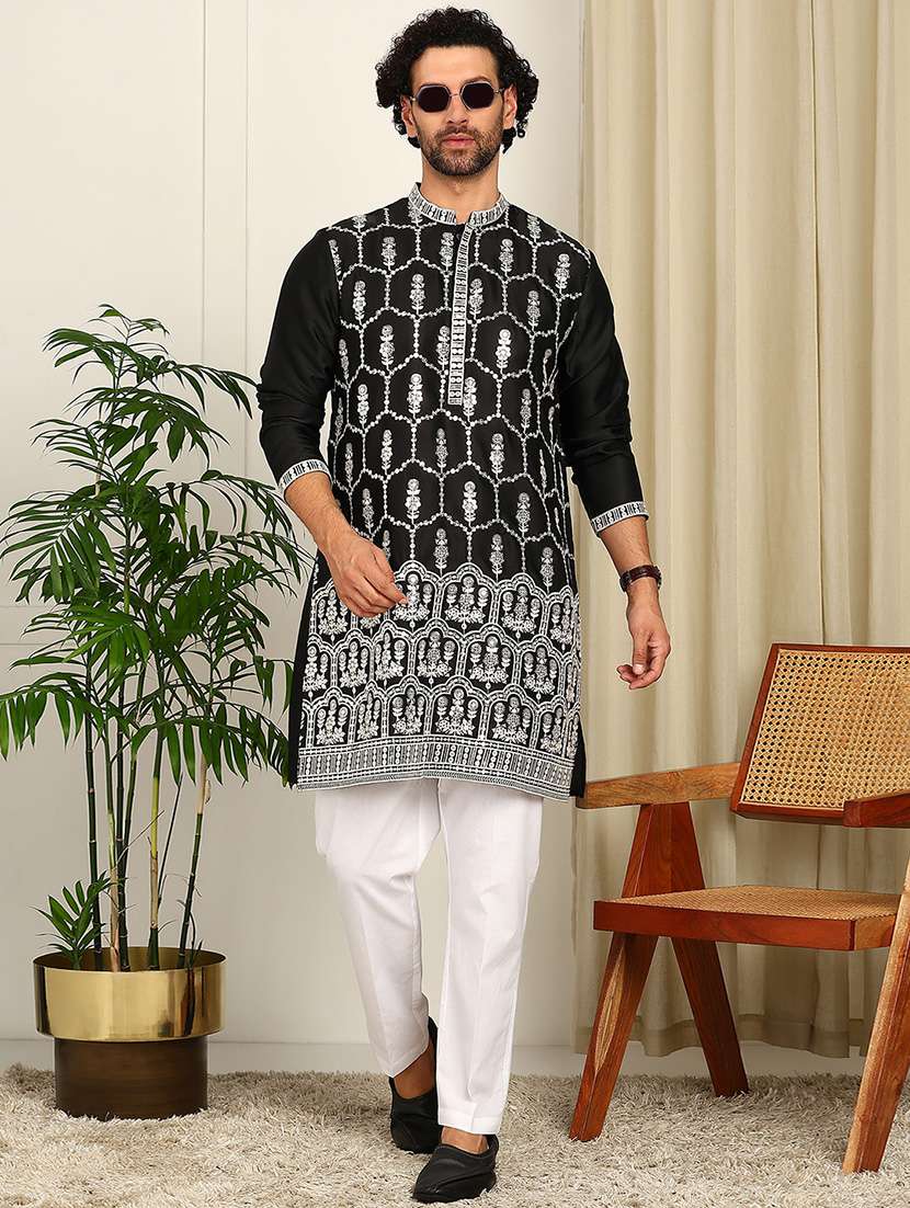 men white cotton pyjama - 22452390 -  Standard Image - 4