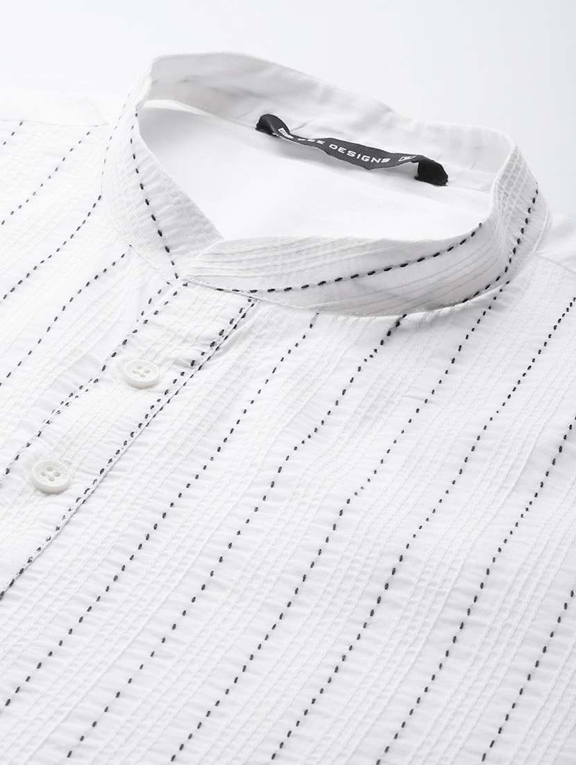 men long sleeve kurta and pyjama ethnic set - 22452789 -  Standard Image - 1