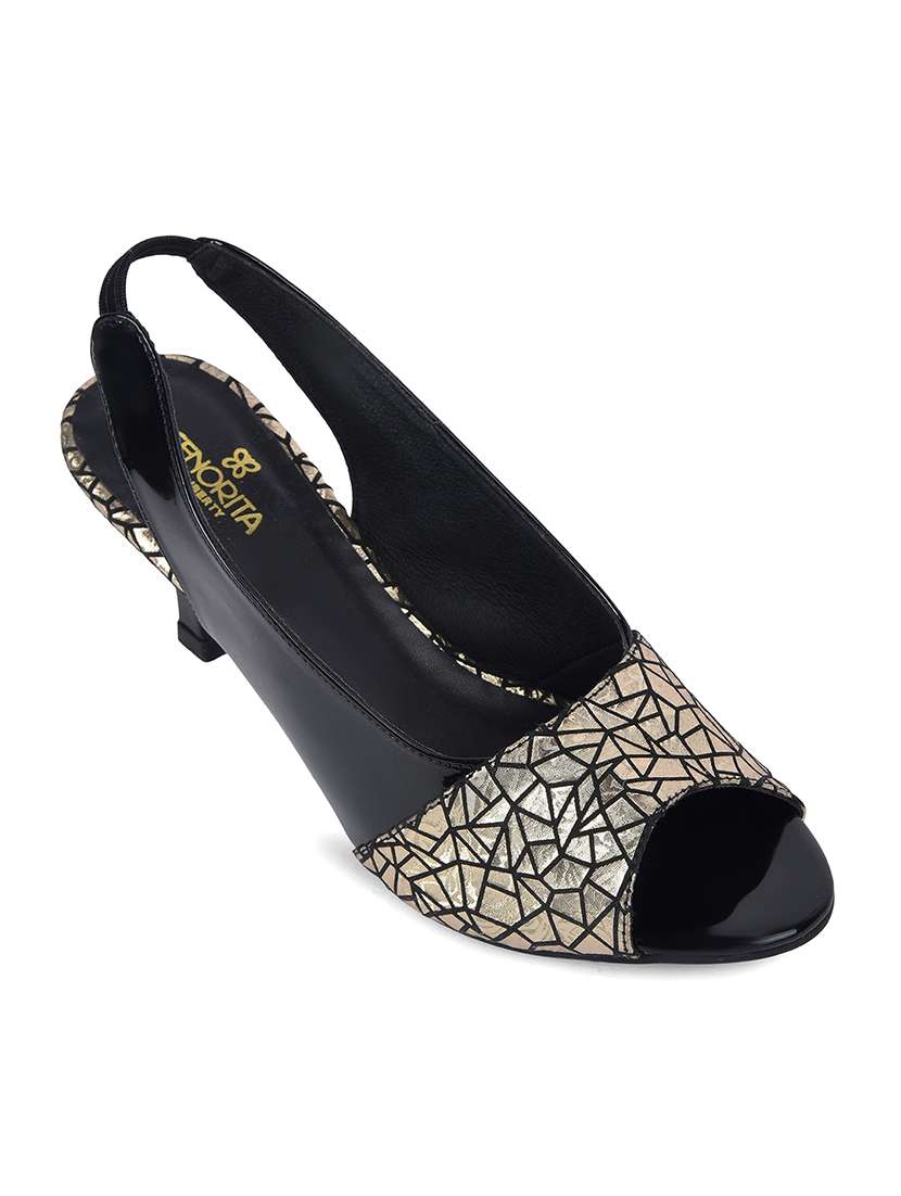 women textured back strap sandal - 22453009 -  Standard Image - 1