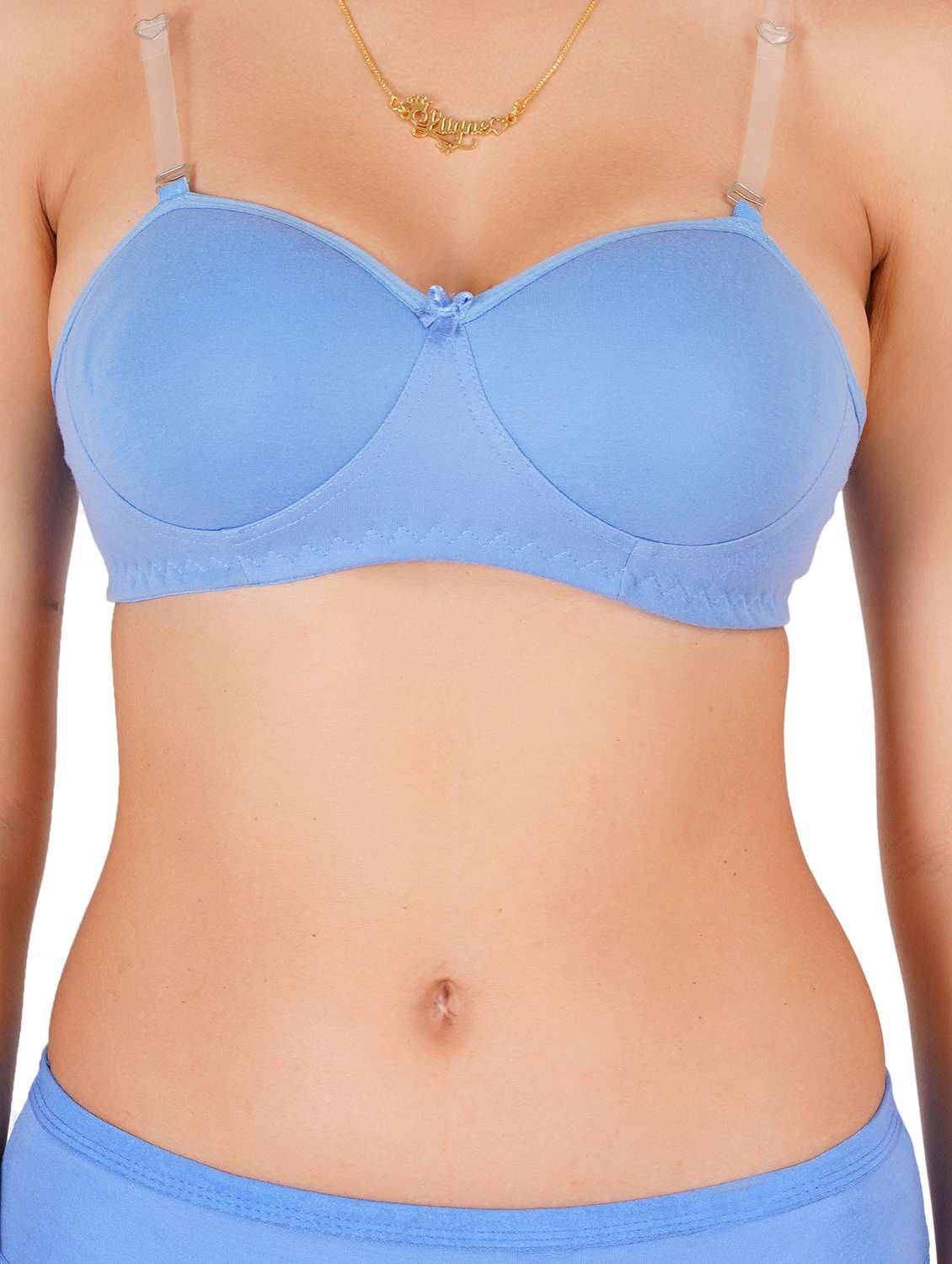 women pack of 4 solid regular bra - 22453115 -  Standard Image - 6