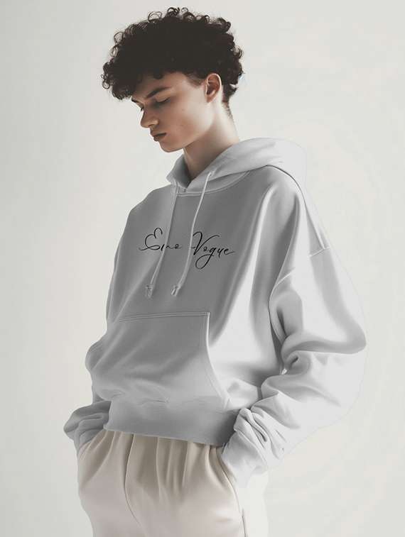 men typographic long sleeve oversized sweatshirt - 22453595 -  Standard Image - 1