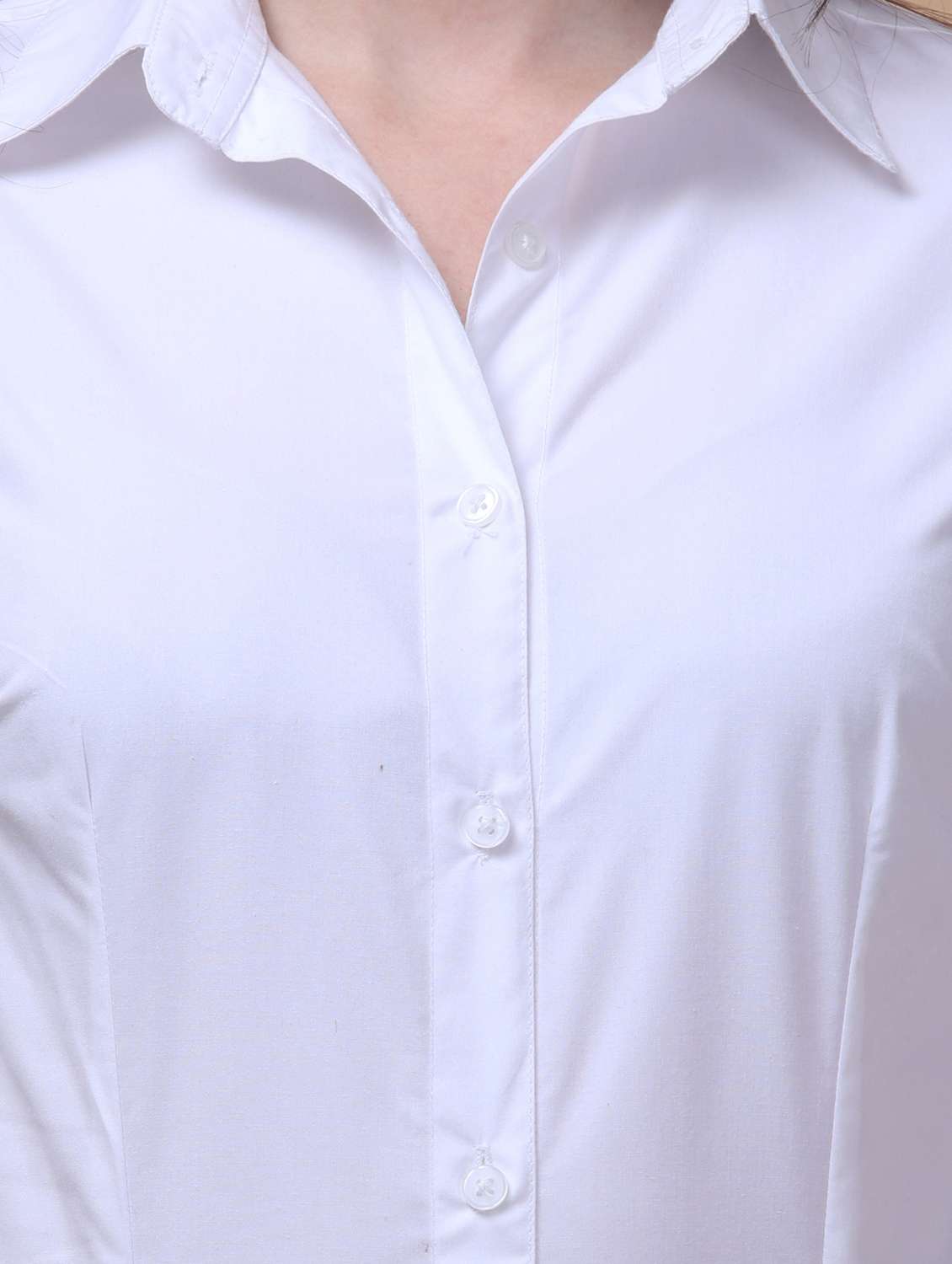 Women Solid Long Sleeve Regular Fit Shirt - 22453799 -  Standard Image - 1