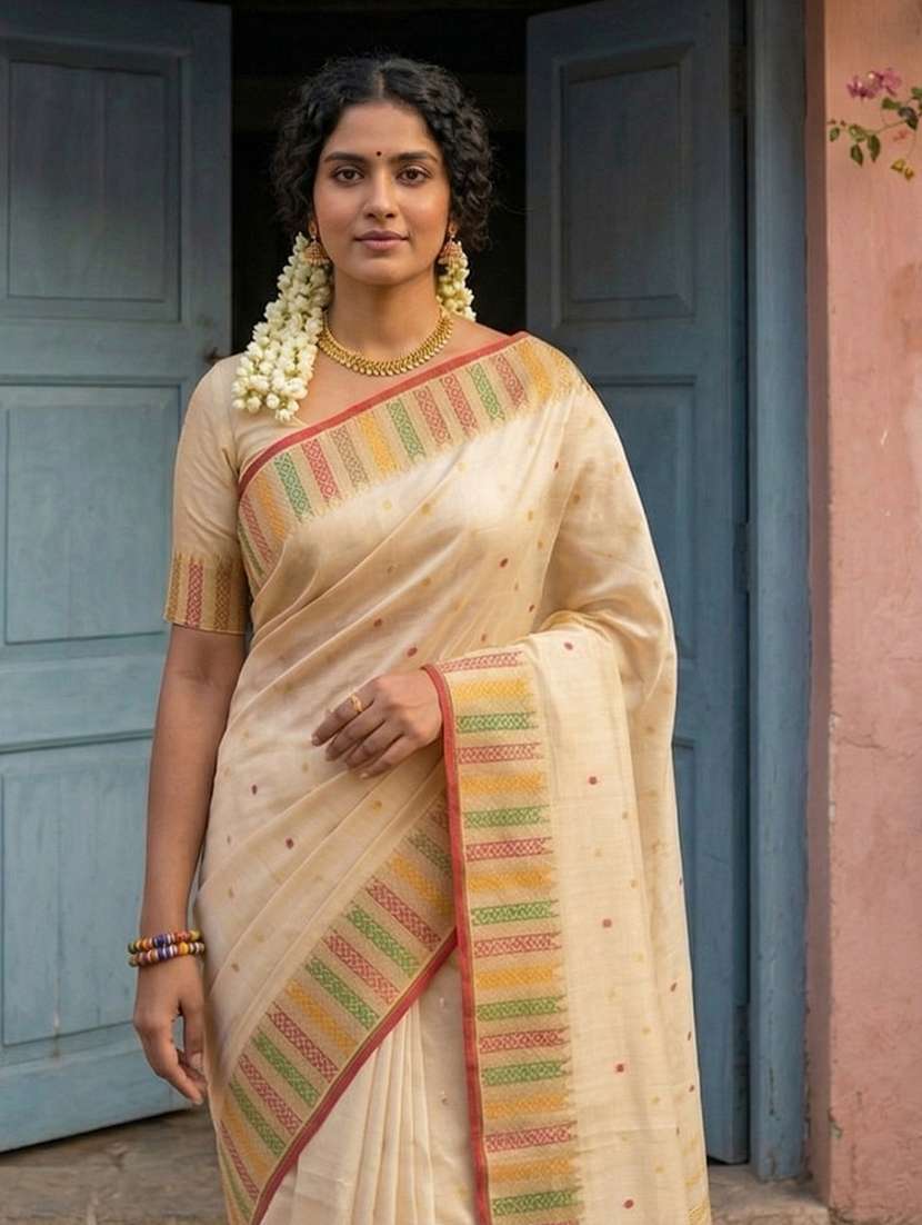 women self design banarasi saree with blouse - 22453907 -  Standard Image - 1