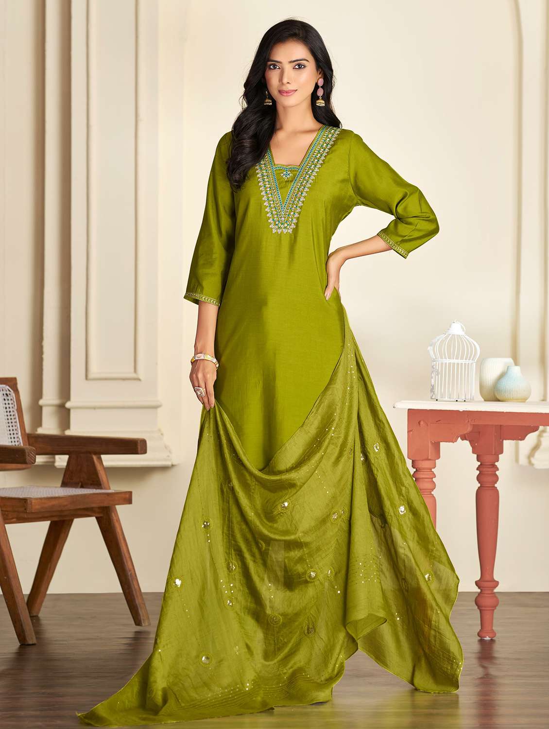 women green suit set